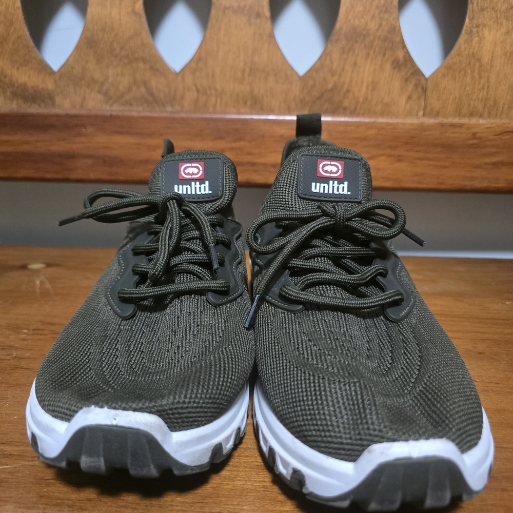 Ecko Unlimited Black and White Sneakers